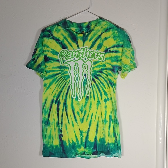 Panthers Tie-dye T-shirt size S - Picture 1 of 4